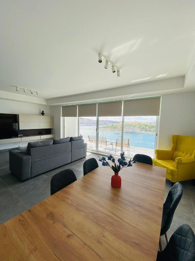 Sliema Seaview Apartment- Valletta Views - Apt 8, 49 Tigne Point Mansions Ngoại thất bức ảnh